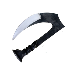 Cuchillo de Combate Forjado a Mano con Hoja de Punta de Lanza de 10 cm, Grado DIY, Mango de Acero, Hoja Única, No Ajustable, OEM, Punta de Gota - Product Image 2