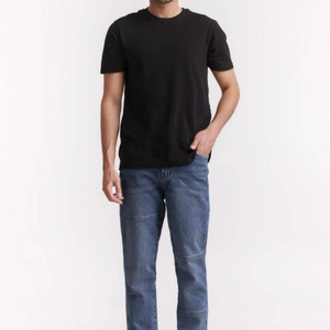 ZABEX SPORTS Jeans de Mezclilla Ajustados para Hombre, Jeans de Mezclilla Clásicos de Pierna Recta de Primera Calidad, Pantalones de Algodón - Product Image 5