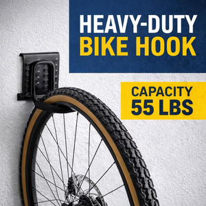 Support mural métallique simple pour vélo, système de rail de rangement en acier pour garage, pour pneus de vélo, OEM Vietnam GAPGAR010 - Product Image 1