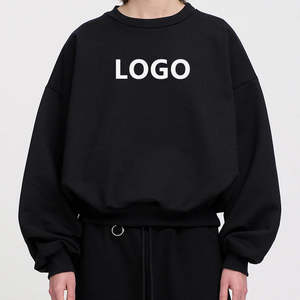 Sweat-shirt à capuche pour femme, coupe ample, col rond, personnalisable, décontracté, sportif, uni, fabriqué par des fabricants - Product Image 1