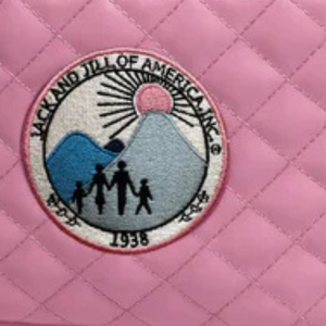 Jack and Jill Quilted Toiletry Bag Pink Travel Cosmetic <b>Case</b> Stylish Storage Organizer Durable <b>Makeup</b> Bag Portable - Product Image 3