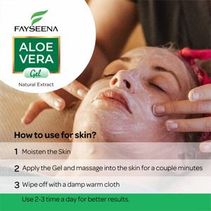 Gel Calmante de Aloe Vera Adore Naturals, Exportador Indio, Hidratante Facial Refrescante para Piel Sensible, Disponible para la Venta - Product Image 2