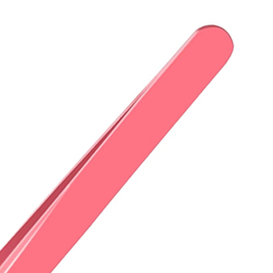 Pince à cils professionnelle courbée et droite pour extensions de cils, en acier inoxydable, outil de beauté - Product Image 2