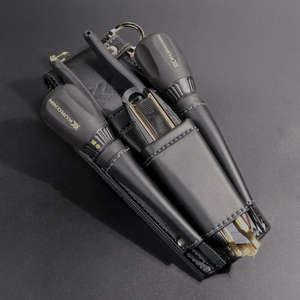 Soporte para Destornilladores y Alicates de Cuero PU KUROKIN AH-72BG |   Funda para herramientas de cintura |    Hecho en Japón - Product Image 1