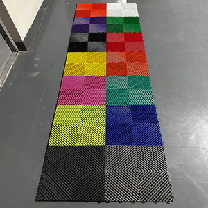 Indoor Outdoor <b>Plastic</b> drainage flooring <b>tiles</b> modular Interlocking car wash room Floor <b>Tiles</b> - Product Image 2