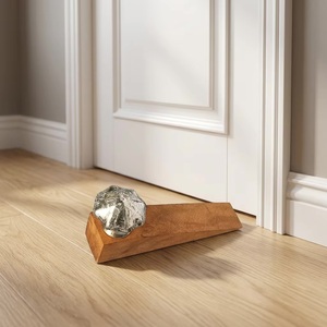 Beads <b>Glass</b> Cabinet <b>Knob</b> Novelty Shape Contemporary Design Durable Handle Self-adhesive Easy Installation Anti-Noise for <b>Door</b> - Product Image 2
