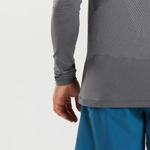 Men's <b>Muscle</b> Fit Long Sleeve Printed Blank Cotton Quick Dry Breathable Anti-shrink Nonwoven Plus Size <b>T</b>-<b>Shirt</b> O-Neck Solid - Product Image 3