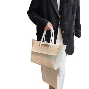 Bolso de Mano Grande de Diseño para Mujer, Bolso Cruzado de Cuero PU, Bolso de Compras Compuesto de Gran Capacidad y a la Moda - Product Image 2