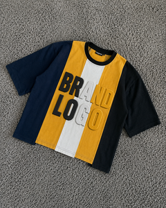 Camiseta PROSPER para Hombre, Corte Regular, Diseño Sólido, Manga Corta, Cuello Redondo, Logotipo Grabado en Relieve en la Parte Delantera, Tejido de Punto, 100% Algodón, Transpirable - Product Image 2