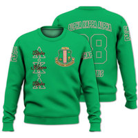 Sweat-shirt en molleton vert Alpha pour homme et femme, coupe classique, écologique, vêtement décontracté d'hiver, sweat-shirt universitaire