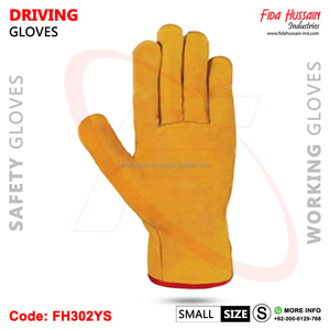 Venta al por mayor Guantes de cuero para conductor Guantes de jardinería personalizados de alta calidad para uso diario 2025 Guantes de cuero de Pakistán - Product Image 3