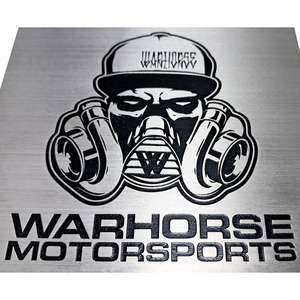 Rectangle noir demi-gravé plaque signalétique délié aluminium avec adhésif sérigraphie élégant métal plaque artisanat - Product Image 4