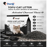 Kedatangan Baru Pasir Kucing Tofu Daya Serap Tinggi Anti Lengket Spesifikasi Khusus OEM ODM Untuk Klien Merek Pribadi Amerika Utara