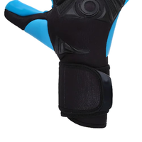Gants de gardien de but en latex légers, respirants, antidérapants, de haute qualité, à doigts complets, anti-humidité, isolants thermiques, paume plate