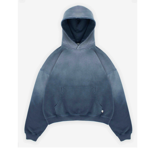 เสื้อฮู้ดดี้สไตล์โดดเด่น ระบายอากาศได้ดี สีซีดแบบซันเฟด ผลิตจากวัสดุคุณภาพดีที่สุด รับสกรีนโลโก้ เสื้อฮู้ดดี้สตรีทแวร์ผู้ชาย สีซันเฟด สำหรับขายออนไลน์ - Product Image 6