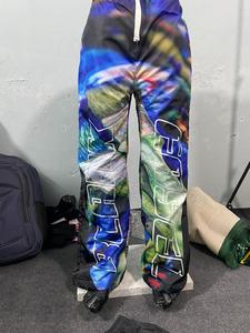 Customizable Heat-Transfer Printed Breathable Eco-Friendly Straight Mid Waist Men's <b>Pants</b> Casual Pockets Drawstring Closure - Product Image 2