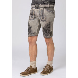 Pantalones Cortos de Cuero Vacuno y Ante Estilo Bávaro, Casuales, Ecológicos, Unisex, al por Mayor - Product Image 5