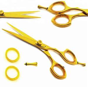 Tijeras de Peluquería Profesionales de Alta Calidad para Diestros, con Filo de Cuchilla, Acero Inoxidable, Tijeras de Barbero Afiladas - Product Image 3