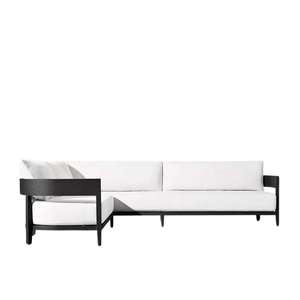 Ensemble de meubles de jardin en aluminium moderne Rano, salon de jardin extérieur, canapé, chaise, table pour villa, appartement, bord de piscine - Product Image 2