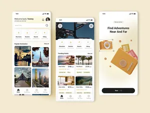 Application mobile de réservation de voyages pour les vols, les hôtels, les packages, paiements sécurisés, mises à jour en temps réel, compatible MAC//Linux, en stock - Product Image 3