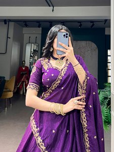 Lehenga Choli entièrement évasé pour femmes, vêtements indiens et pakistanais, tenue de soirée, Lehenga Choli de mariée à prix abordable - Product Image 2