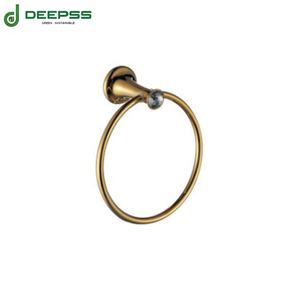 DEEPSS Factory Directly <strong>Sales</strong> Towel Rack Robe Hook Paper Holder <strong>Toilet</strong> Brushed Towel Shelf <strong>Gold</strong> Zinc Alloy Bathroom Accessories - Product Image 2