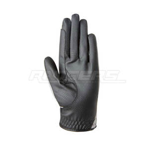 Full Finger Equestrian Gloves Anti Slip Horse Riding Gloves for Training Competition Stable Use <b>Grip</b> <b>Control</b> Horse Gloves - Product Image 4