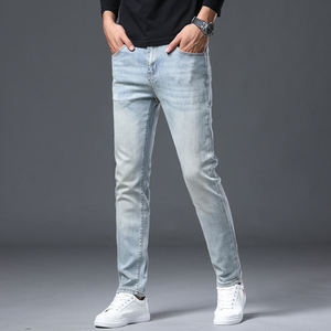 Jeans de Mezclilla para Hombre y Mujer, 100% Algodón, Secado Rápido, Corte Regular Vintage, Lavado Casual, Rectos, para Invierno y Verano, Varios Modelos - Product Image 5