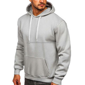 Sweats à capuche pour hommes doux et confortables pour l'hiver, logo imprimé personnalisé brodé, fermeture éclair, style tendance, tissu personnalisé - Product Image 1
