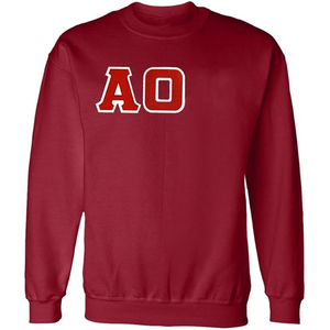 Phi | Beta | Sigma | Sororities | <b>Women</b> Winter Raglan Sweatshirt <b>Red</b> Greek Life College University Fraternity Club Gym - Product Image 5