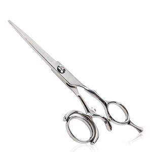 2026 Ensemble de ciseaux de coiffure et de barbier pour salon, comprenant ciseaux à effiler, ciseaux droits tranchants et peigne à pointe arrondie - Product Image 1