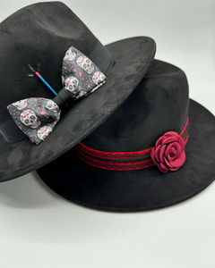 Sombrero Vaquero Occidental de Gamuza Personalizado Unisex, Nuevo, con Cinta Decorativa, para Fiestas al Aire Libre, Adultos y Parejas, Venta al Por Mayor - Product Image 5