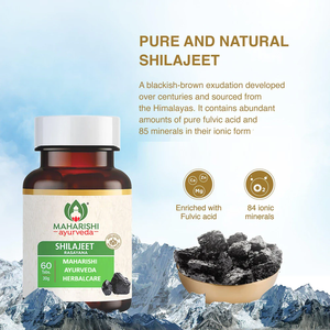 Maharishi Ayurveda Shilajit Rasyna, Extracto Herbal de Resina Prensada en Frío, 100% Puro, Natural, de Grado Alimenticio, de Origen Silvestre, 24 Meses - Product Image 4