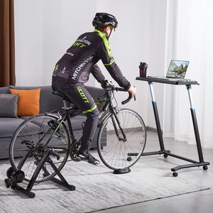 Supporto Pieghevole per Bicicletta con Ruote Bloccabili, Antiscivolo, Multi-Slot, per Allenamento e Ciclismo - Product Image 6