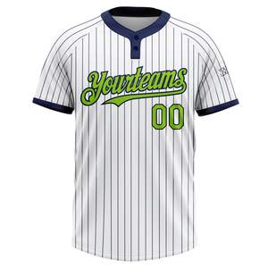 Camiseta de Softbol Personalizada con Transferencia Térmica, Transpirable, 100% Poliéster, con Dos Botones, Mangas Cortas, Nombre del Equipo Personalizado - Product Image 6