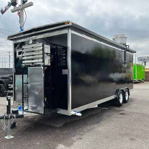 Camion de restauration mobile de haute qualité à prix d'usine, cuisine complète, chariot à café et à snacks, remorque alimentaire à vendre - Product Image 4