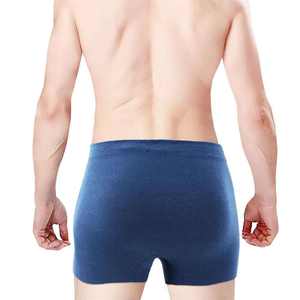 Ropa Interior Masculina Cómoda de Fibra de Bambú, Tanga Sexy con Encaje, Bolsa de Soporte, Transpirable, con Logotipo Clásico - Product Image 3