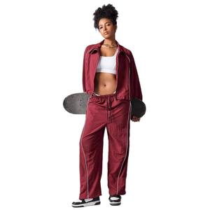 Conjunto Deportivo PIHA SPORTS para Mujer, 2 en 1, Chaqueta con Cremallera de Manga Larga y Bolsillos Laterales, Pantalones Deportivos para Correr, Ropa de Invierno - Product Image 6
