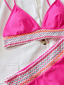 2026 Stock Sexy Women's High-Waist Bikini - Brazilian <b>Bathing</b> Suit with Wide Band <b>Support</b> and Removable Padding2023 Stock Sexy W - Product Image 6