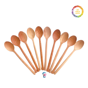 Juego de Cucharas de Madera Duraderas de Más de 20 Piezas, Flexibles, Fáciles de Limpiar, Aptas para Lavavajillas, para Cocinar, Mezclar y Servir - Product Image 5