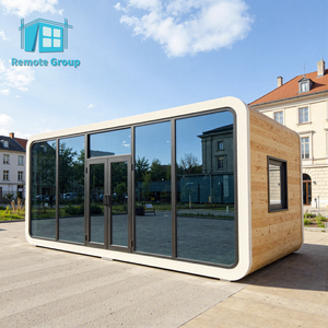 耐久性があり、防錆性と耐塩性を備えた、豪華でモダンなアップル型のコンテナハウス。海岸の屋外でのホームバー、ホテル、ヴィラとして最適です。 - Product Image 2