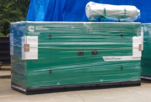 For 40KVA/32KW <b>Silent</b> Diesel <b>Generator</b> Set Auto Start 90% Efficiency 415V Stamford Alternator 50/60Hz Air Cooling System - Product Image 3