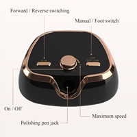 Vente chaude 110V Professionnel 35000 tr/min DIY Gel Polish Removal Nail Drill Machine pour Nail Art