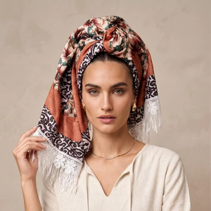 High Quality Premium <b>Printed</b> Square Scarves Lightweight Fabric Stylish <b>Accessories</b> Ideal for Bulk Supply and Custom Orders - Product Image 1