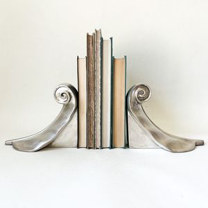 Durable Powder Coated Metal Bookends With Anti Slip Base For Home Office Desk <b>Book</b> Storage Organizer - Product Image 6
