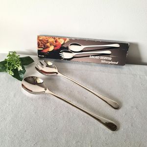 Juego de servidores de ensalada de acero inoxidable con logotipo personalizado para regalo corporativo, promocional y suministro al por mayor. - Product Image 4