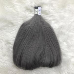 ผมตรงแบบเรมี่สำหรับต่อ100% ผมตรงกระดูกสีเทาอ่อนเครื่องผลิตในเวียดนาม - Product Image 1