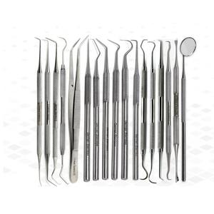 Juego de Herramientas Dentales, Kit de Limpieza Bucal, Sondas de Acero Inoxidable, GERMAN - Product Image 1