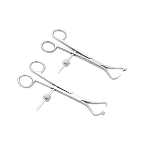 Juego de 2 Pinzas Veterinarias para Sujeción de Huesos, Pinzas Ortopédicas de Reducción, Instrumentos para Cirugía Ósea y Cuidado Hospitalario - Product Image 1