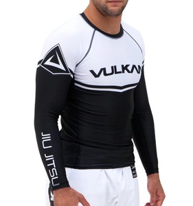Hauts de compression Rash Guard en Polyester/Nylon pour hommes, pour la natation et le surf, T-shirts Rashguard MMA pour hommes, Shorts de haute qualité 2026 - Vente en gros - Product Image 2